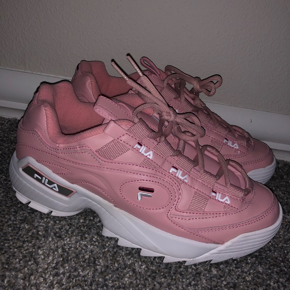 FILA DISRUPTOR 2 light pink shoes
